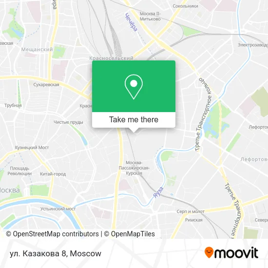 ул. Казакова 8 map
