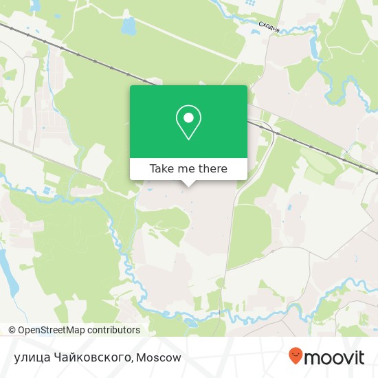 улица Чайковского map