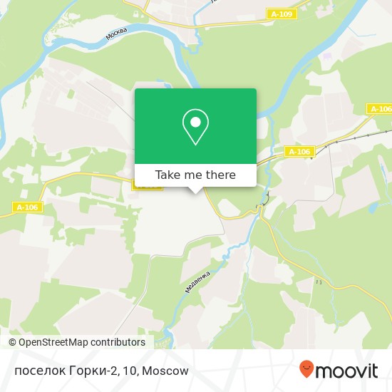 поселок Горки-2, 10 map