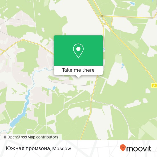 Южная промзона map