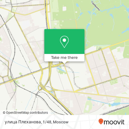 улица Плеханова, 1/48 map