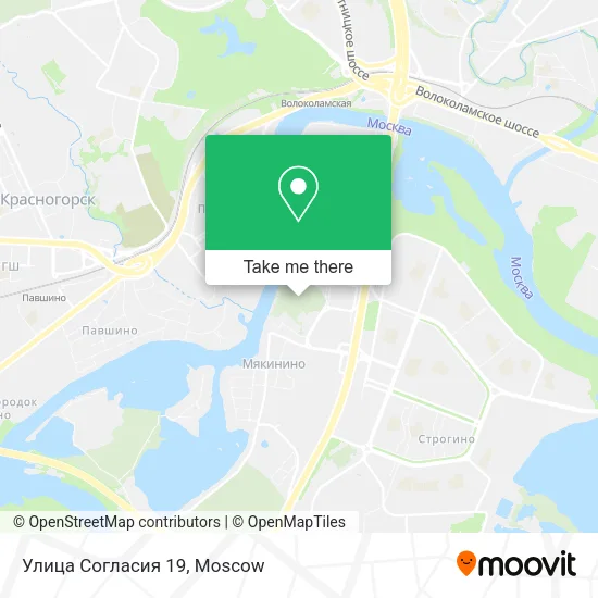 Улица Согласия 19 map