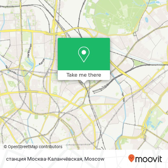 станция Москва-Каланчёвская map