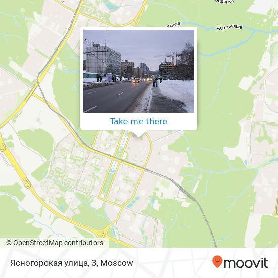 Ясногорская улица, 3 map