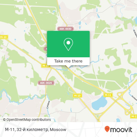 М-11, 32-й километр map