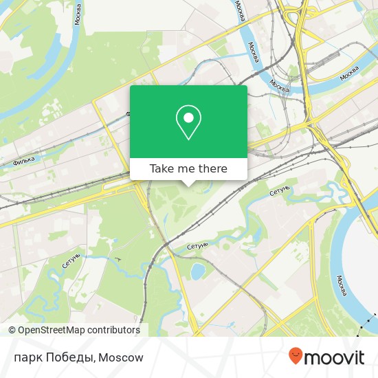 парк Победы map