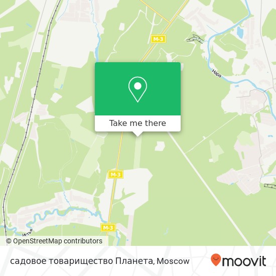 садовое товарищество Планета map