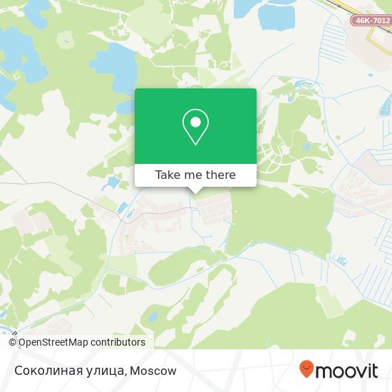 Соколиная улица map