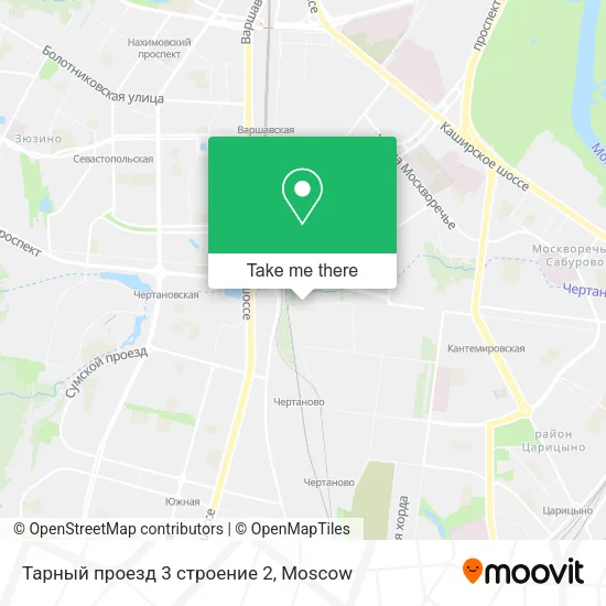 Тарный проезд 3 строение 2 map