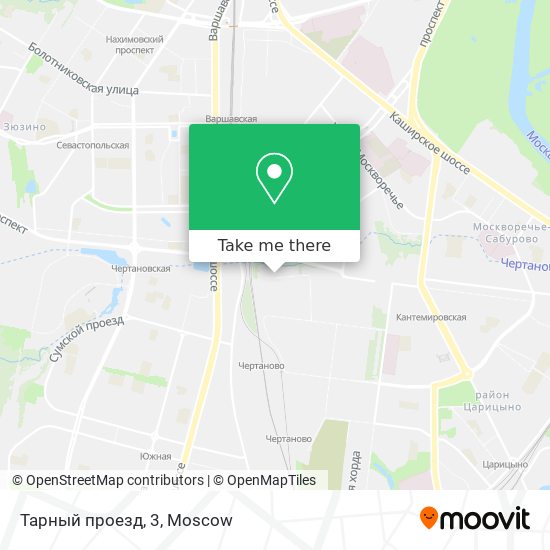 Тарный проезд, 3 map