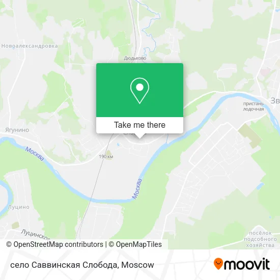 село Саввинская Слобода map