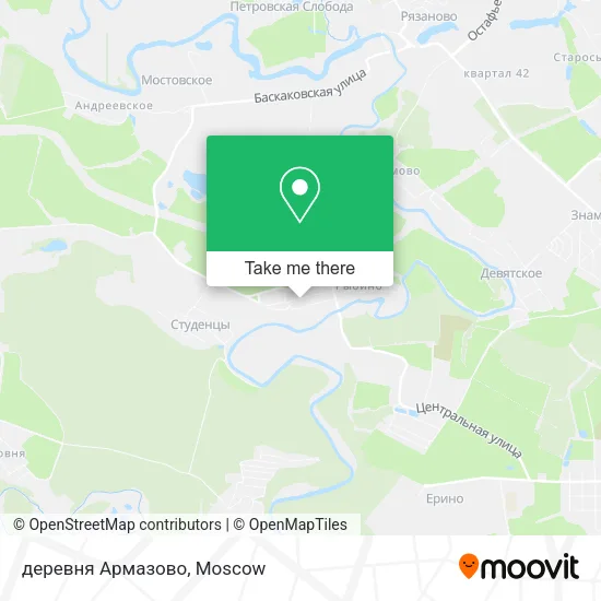 деревня Армазово map