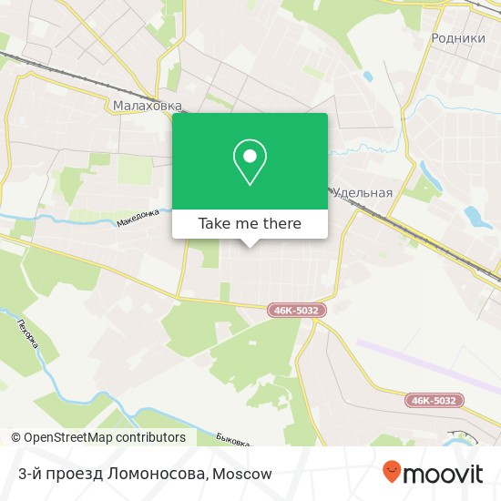 3-й проезд Ломоносова map