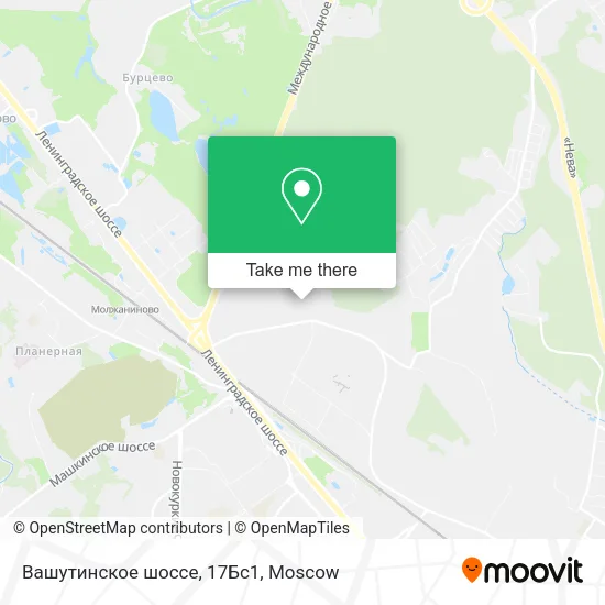 Вашутинское шоссе, 17Бс1 map