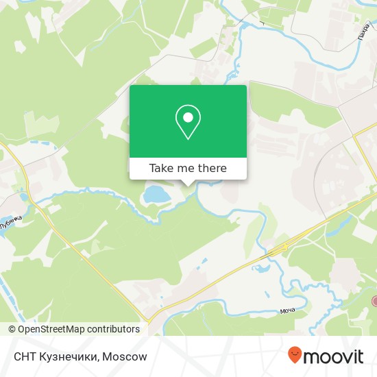 СНТ Кузнечики map