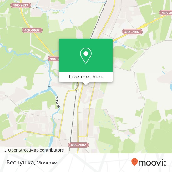 Веснушка, Октябрьская площадь Подольск 142184 map