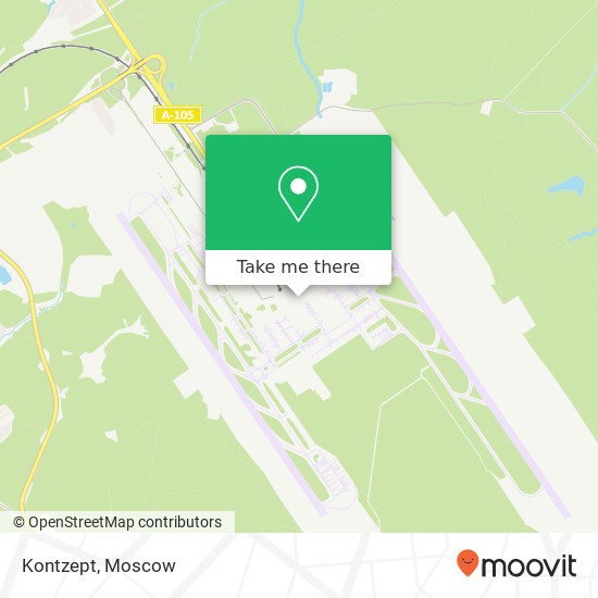 Kontzept, Аэропорт Домодедово, 1 Домодедово 142015 map