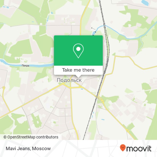 Mavi Jeans, Советская улица Подольск 142100 map