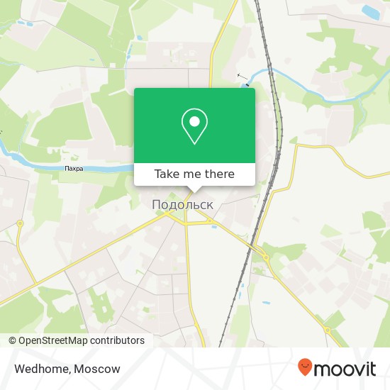 Wedhome, Февральская улица Подольск 142100 map