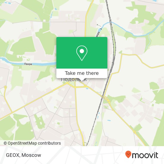 GEOX, Россия map