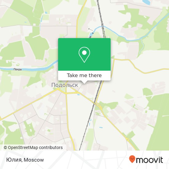 Юлия, Революционный проспект Подольск 142116 map