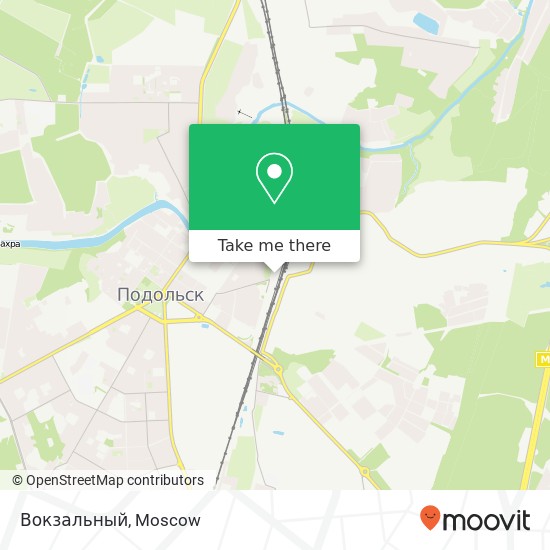 Вокзальный, Подольск 142116 map