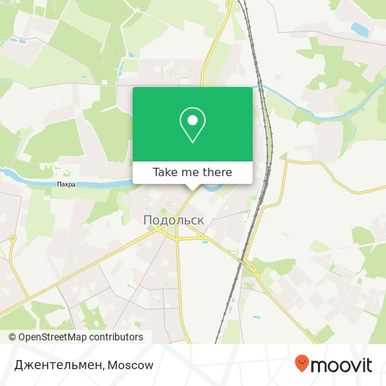 Джентельмен, проспект Ленина Подольск 142100 map