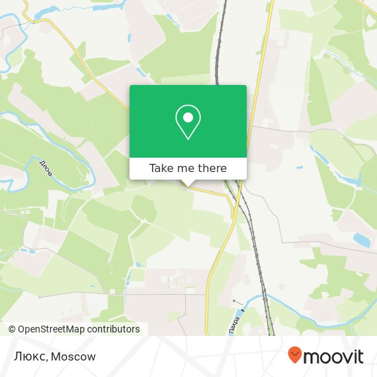 Люкс, Подольск 142134 map