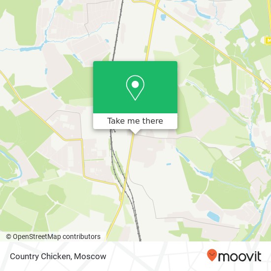 Country Chicken, проспект Юных Ленинцев Подольск 142111 map