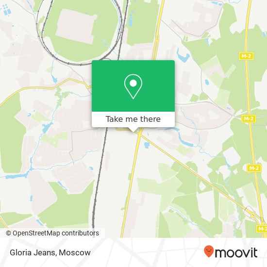 Gloria Jeans, Москва 142172 map
