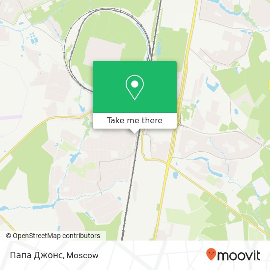 Папа Джонс, Москва 142172 map