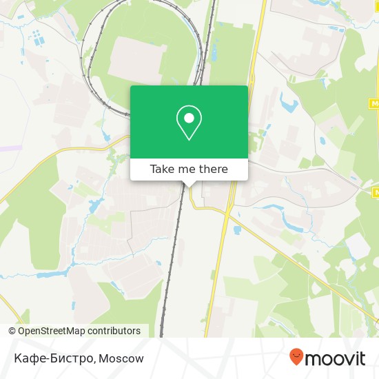 Кафе-Бистро, Москва 142172 map