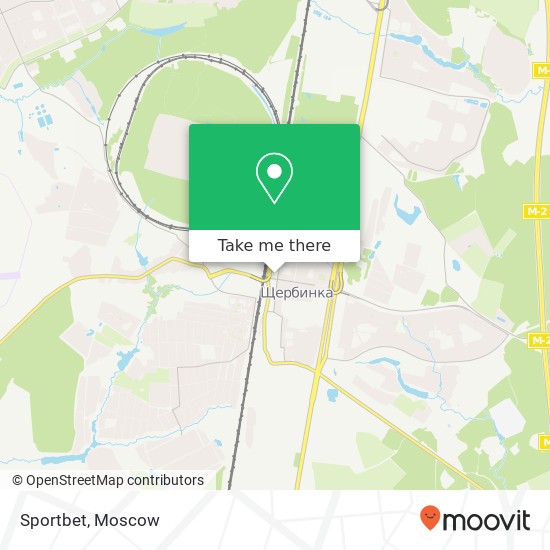 Sportbet, Пушкинская улица Москва 108851 map