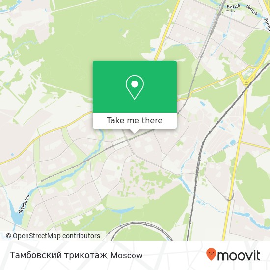 Тамбовский трикотаж, Москва 117042 map