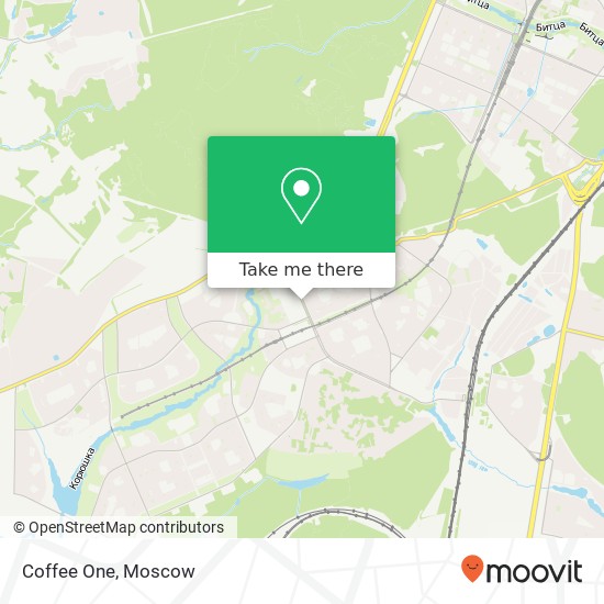 Coffee One, Венёвская улица Москва 117042 map