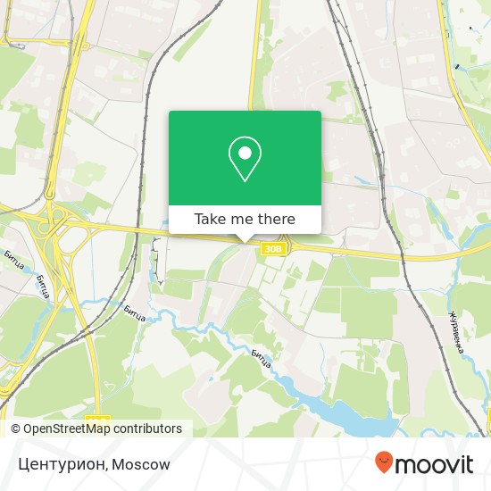 Центурион, Ленинский район 142718 map