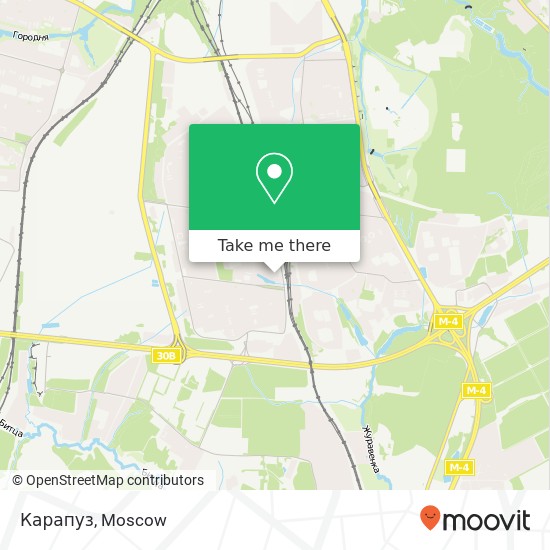 Карапуз, Москва 117403 map