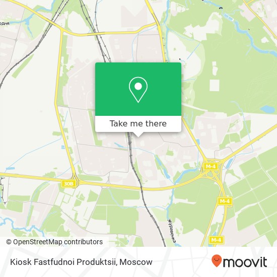 Kiosk Fastfudnoi Produktsii, Михневская улица Москва 115547 map