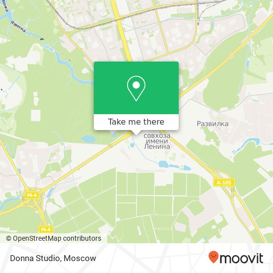 Donna Studio, Ленинский район 142704 map