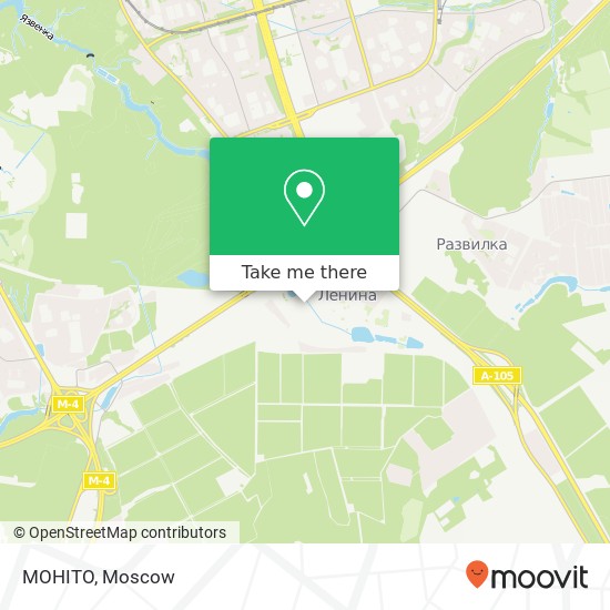 MOHITO, Ленинский район 142702 map