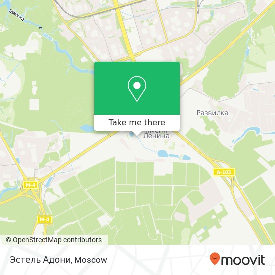 Эстель Адони, Ленинский район 142702 map