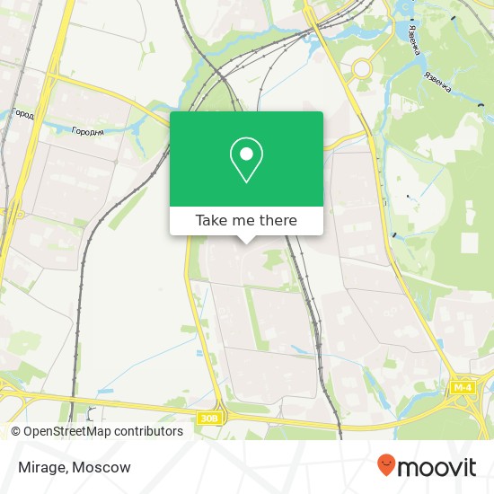 Mirage, Медынская улица, 2 Москва 117546 map