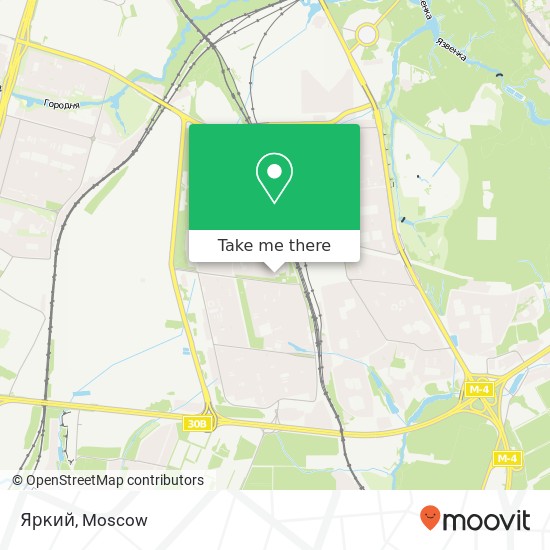 Яркий, Москва 117546 map