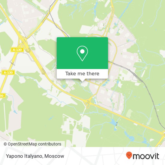 Yapono Italyano, Москва 117574 map