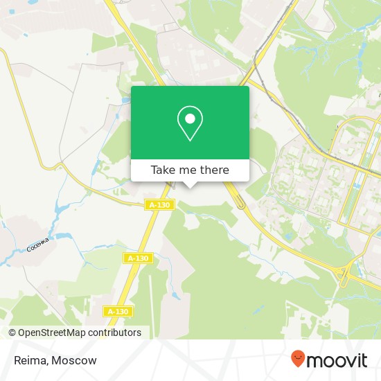 Reima, Москва 142770 map