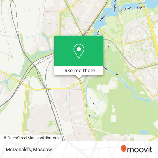 McDonald's, Липецкая улица Москва 115404 map