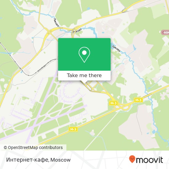 Интернет-кафе, Москва 119027 map