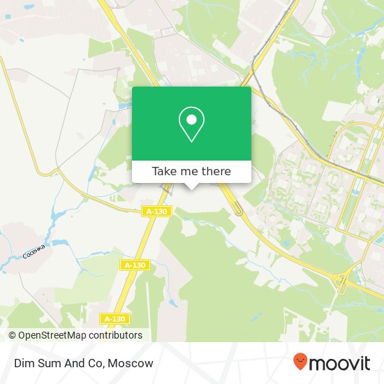 Dim Sum And Co, Москва 142770 map