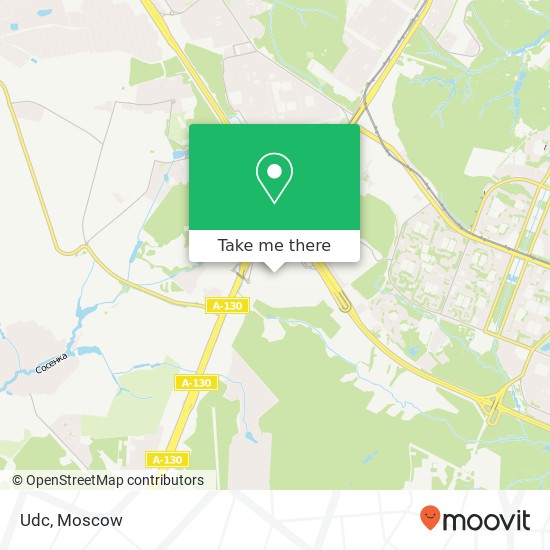 Udc, Москва 142770 map