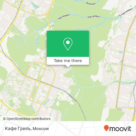 Кафе Гриль, Москва 117593 map